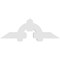 Ekena Millwork Ericson Architectural Grade PVC Gable Bracket, 60"W x 20"H x 4"D x 6"F, 8/12 Pitch GBP060X20X0406ERI00 - alternate 4